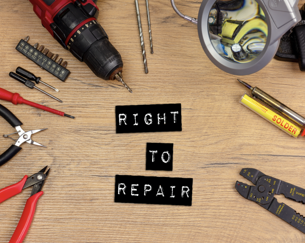 Replay of the webinar hosted by Emmanuel Benoit Right to repair, a